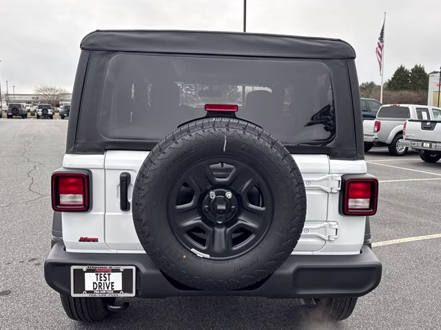 2026 Bright White Clearcoat Jeep Wrangler Sport 4X4 Convertible
