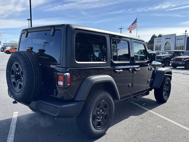 2026 Black Clearcoat Jeep Wrangler Sport 4X4 Convertible