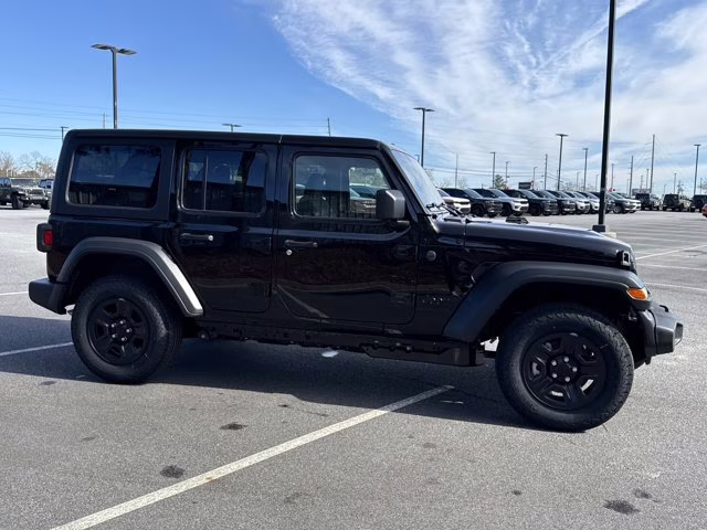 2026 Black Clearcoat Jeep Wrangler Sport 4X4 Convertible