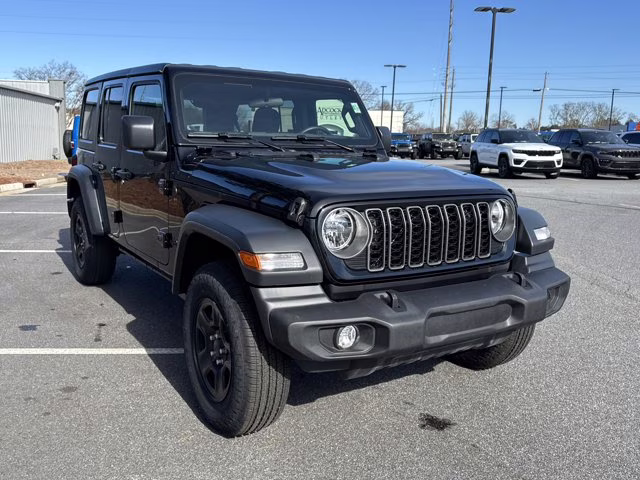 2026 Black Clearcoat Jeep Wrangler Sport 4X4 Convertible
