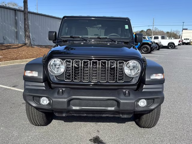 2026 Black Clearcoat Jeep Wrangler Sport 4X4 Convertible