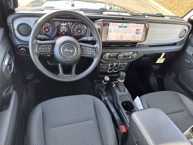 2026 Black Clearcoat Jeep Wrangler Sport 4X4 Convertible