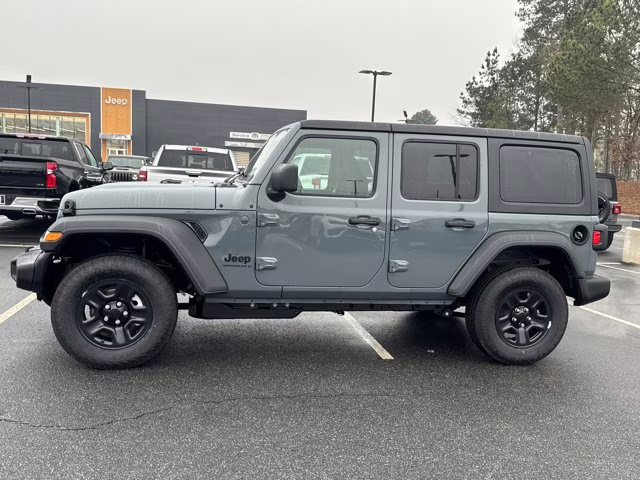 2026 Anvil Clearcoat Jeep Wrangler Sport 4X4 Convertible