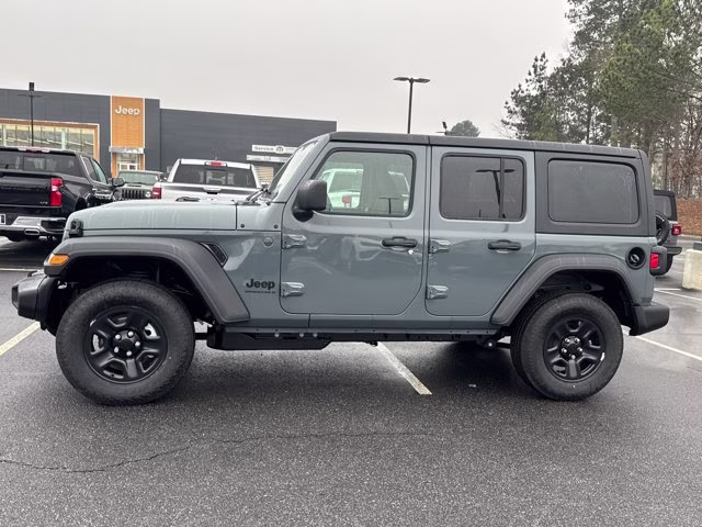 2026 Anvil Clearcoat Jeep Wrangler Sport 4X4 Convertible