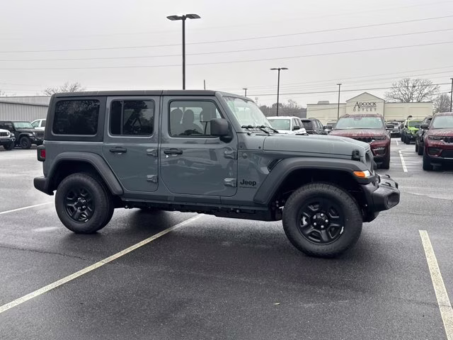 2026 Anvil Clearcoat Jeep Wrangler Sport 4X4 Convertible