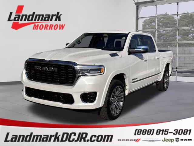 2026 Ivory White Tri-Coat Pearlcoat Ram 1500 Tungsten 4X4 Truck