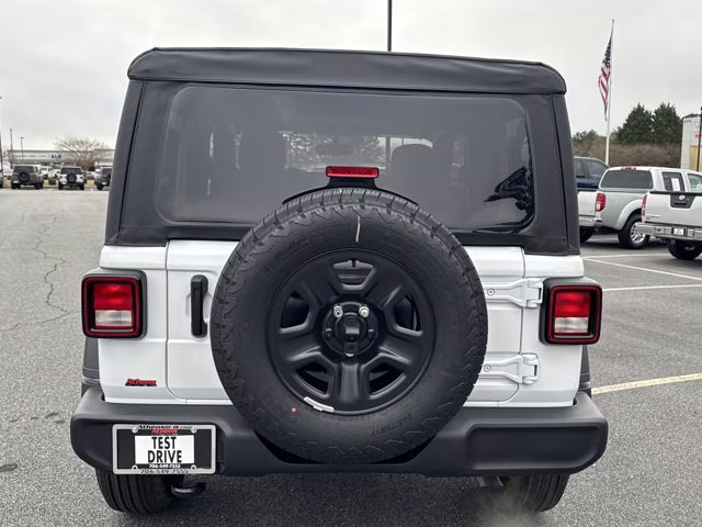 2026 Bright White Clearcoat Jeep Wrangler Sport 4X4 Convertible