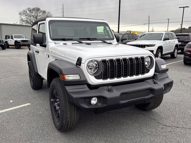 2026 Bright White Clearcoat Jeep Wrangler Sport 4X4 Convertible