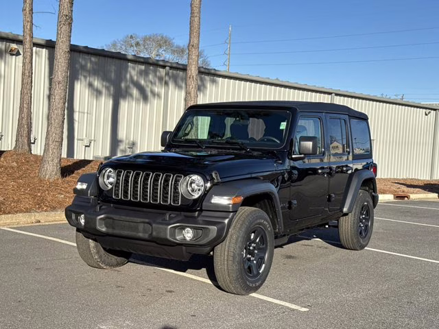 2026 Black Clearcoat Jeep Wrangler Sport 4X4 Convertible