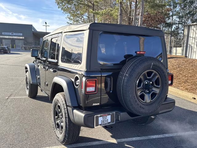 2026 Black Clearcoat Jeep Wrangler Sport 4X4 Convertible