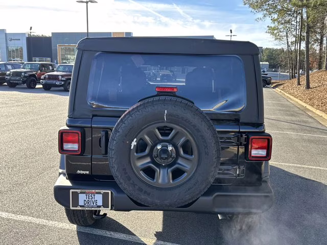 2026 Black Clearcoat Jeep Wrangler Sport 4X4 Convertible
