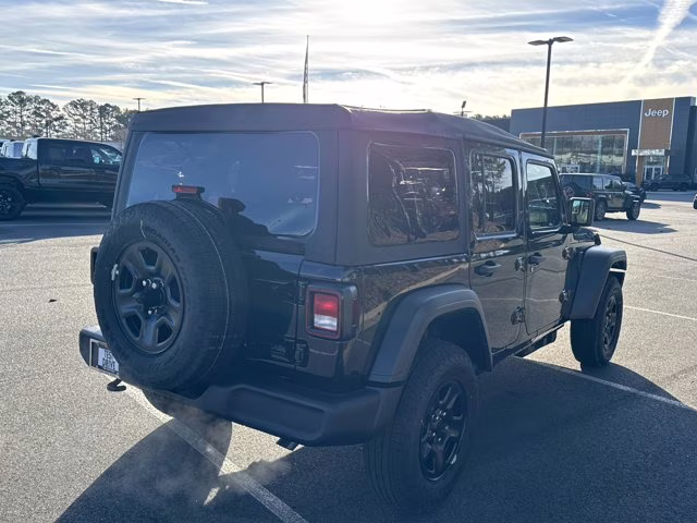 2026 Black Clearcoat Jeep Wrangler Sport 4X4 Convertible