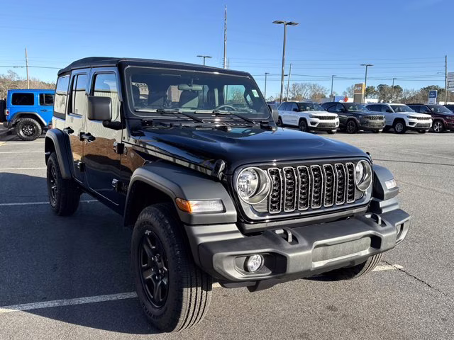 2026 Black Clearcoat Jeep Wrangler Sport 4X4 Convertible