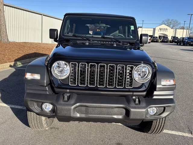 2026 Black Clearcoat Jeep Wrangler Sport 4X4 Convertible