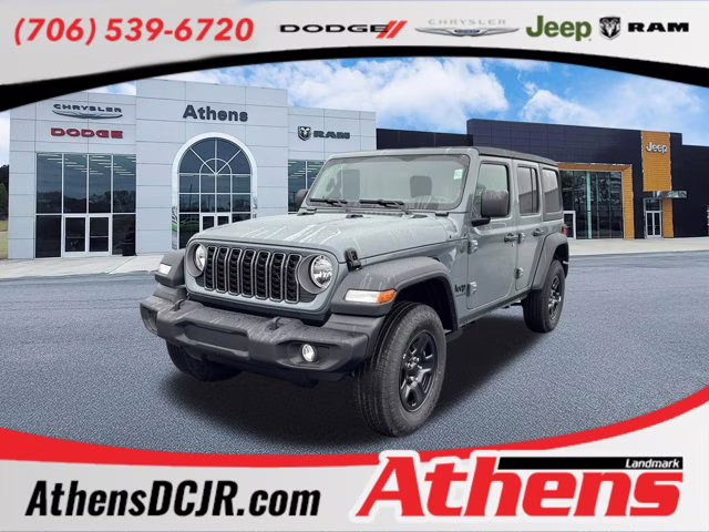 2026 Anvil Clearcoat Jeep Wrangler Sport 4X4 Convertible