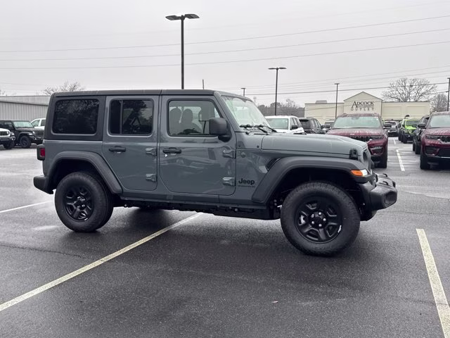 2026 Anvil Clearcoat Jeep Wrangler Sport 4X4 Convertible