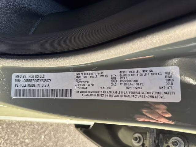 2026 Canyon Lake Ram 1500 Big Horn RWD Truck