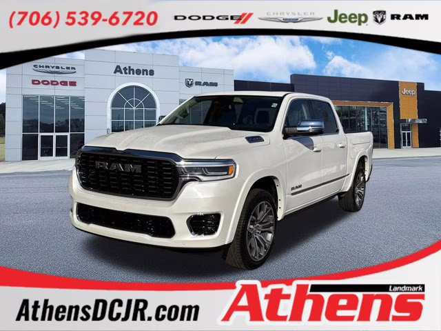 2026 Ivory White Tri-Coat Pearlcoat Ram 1500 Tungsten 4X4 Truck