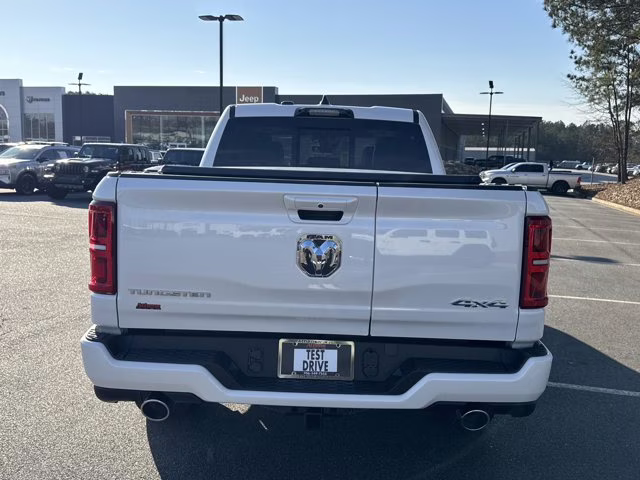 2026 Ivory White Tri-Coat Pearlcoat Ram 1500 Tungsten 4X4 Truck