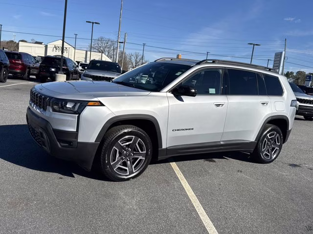 2026 Silver Zynith Clearcoat Jeep Cherokee Limited 4X4 SUV