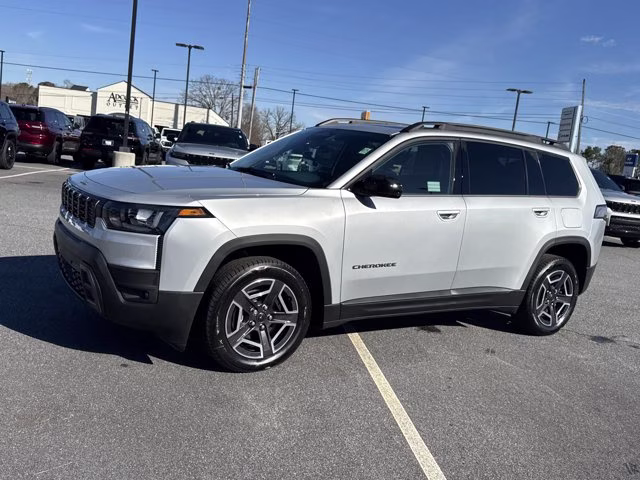 2026 Silver Zynith Clearcoat Jeep Cherokee Limited 4X4 SUV