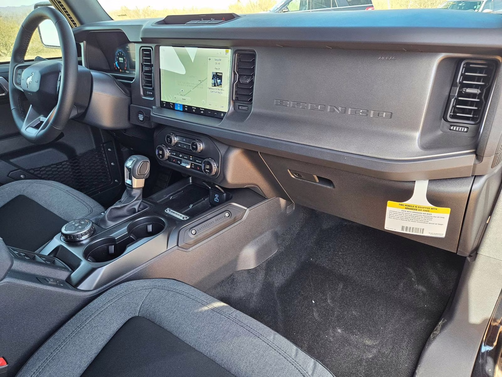 2025 Shadow Black Ford Bronco Big Bend 4X4 SUV