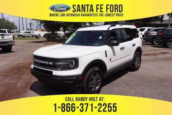 2024 White Ford Bronco Sport Big Bend 4X4 SUV