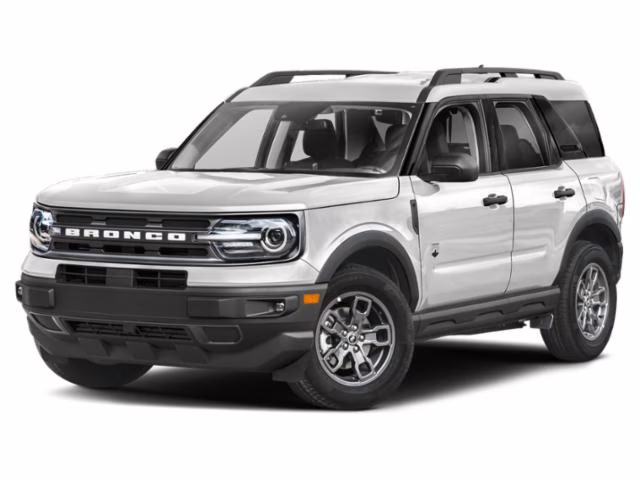 2024 White Ford Bronco Sport Big Bend 4X4 SUV