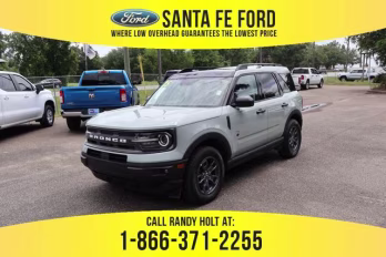 2023 Gray Ford Bronco Sport Big Bend 4X4 SUV