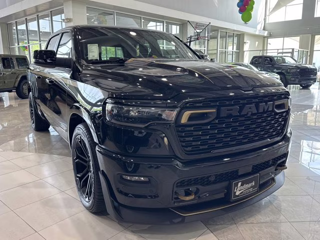 2026 Diamond Black Crystal Pearlcoat Ram 1500 Big Horn 4X4 Truck