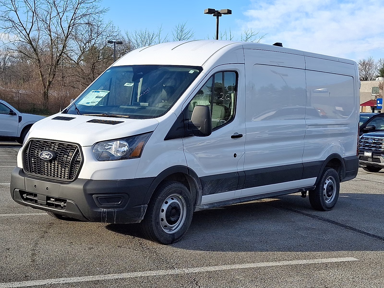 2026 Oxford White - YZ Ford Transit-250 Cargo Van RWD