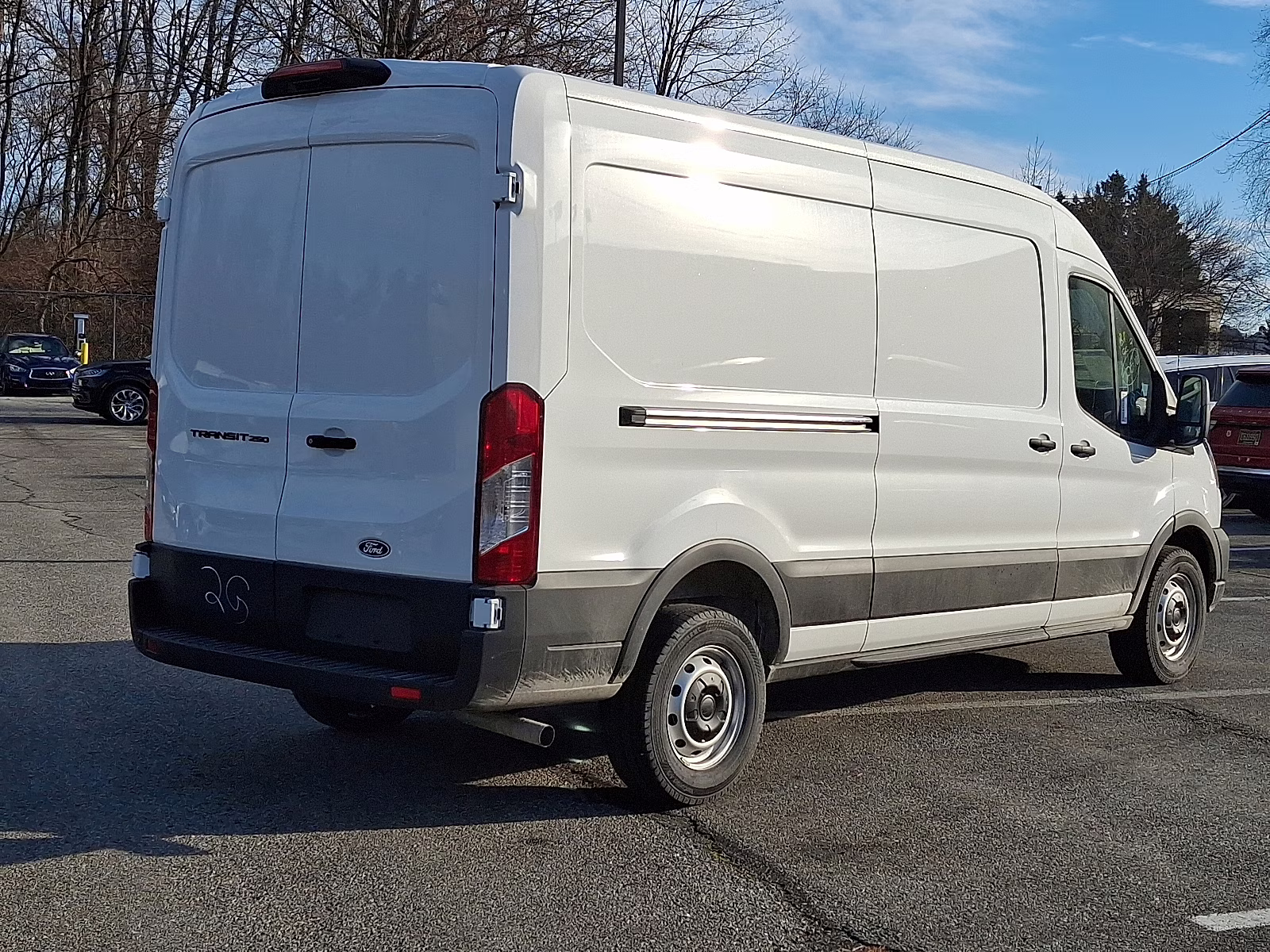 2026 Oxford White - YZ Ford Transit-250 Cargo Van RWD