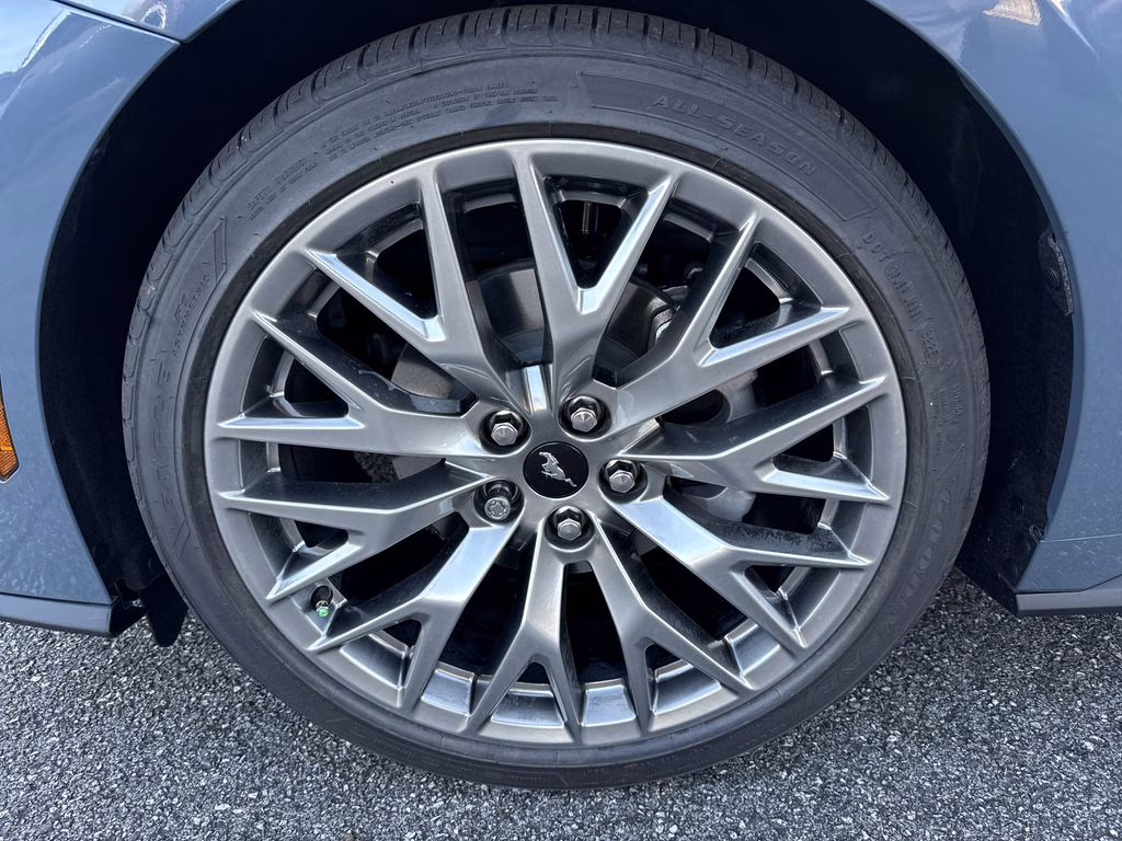 2026 Vapor Blue Metallic Ford Mustang EcoBoost Premium RWD Coupe