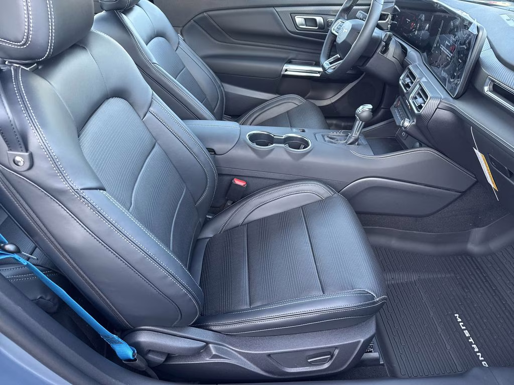 2026 Vapor Blue Metallic Ford Mustang EcoBoost Premium RWD Coupe