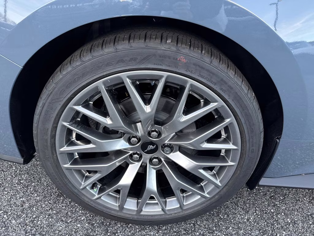 2026 Vapor Blue Metallic Ford Mustang EcoBoost Premium RWD Coupe