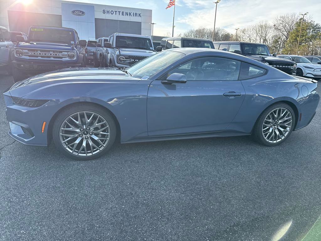 2026 Vapor Blue Metallic Ford Mustang EcoBoost Premium RWD Coupe