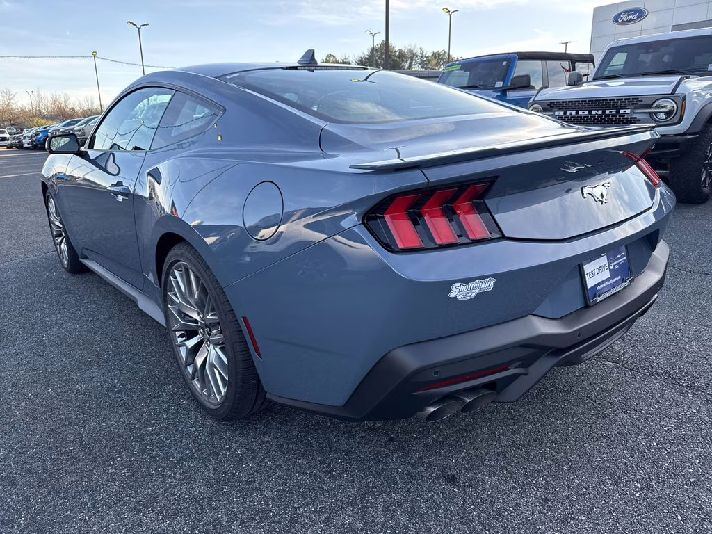 2026 Vapor Blue Metallic Ford Mustang EcoBoost Premium RWD Coupe