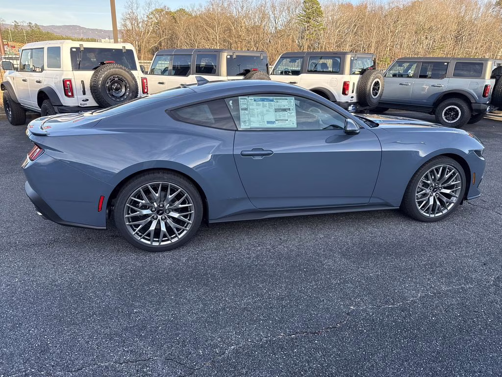 2026 Vapor Blue Metallic Ford Mustang EcoBoost Premium RWD Coupe