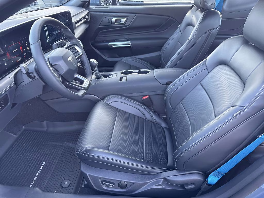 2026 Vapor Blue Metallic Ford Mustang EcoBoost Premium RWD Coupe