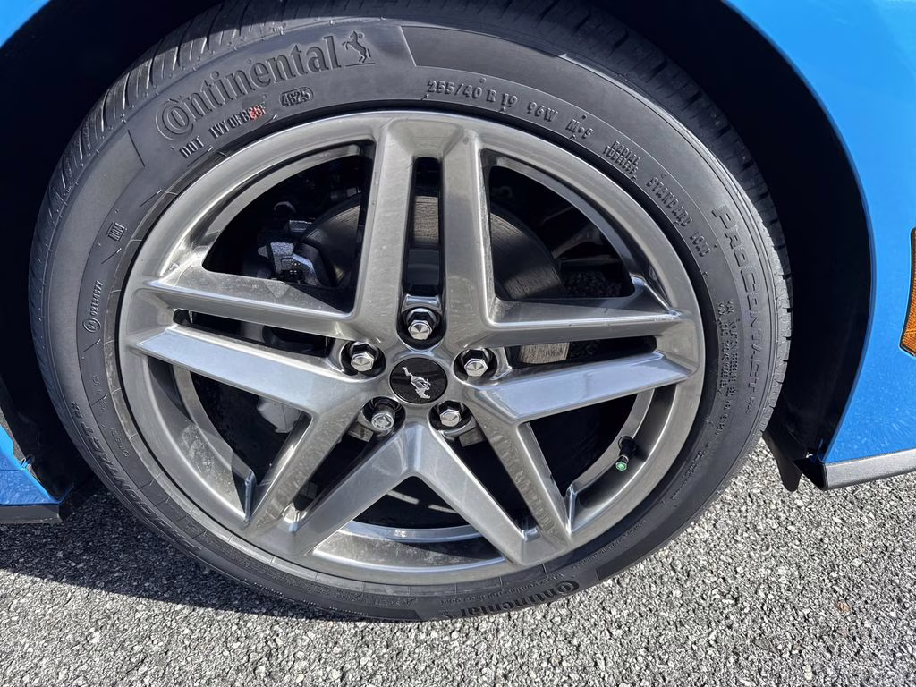 2026 Grabber Blue Metallic Ford Mustang EcoBoost Premium RWD Coupe