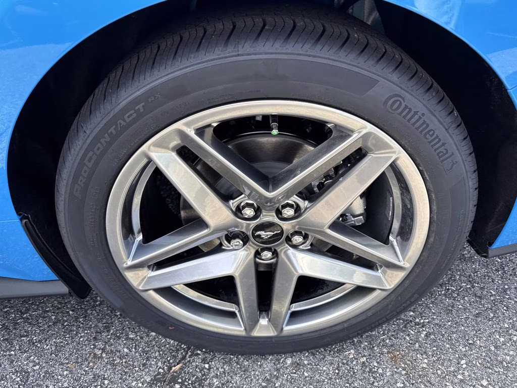 2026 Grabber Blue Metallic Ford Mustang EcoBoost Premium RWD Coupe