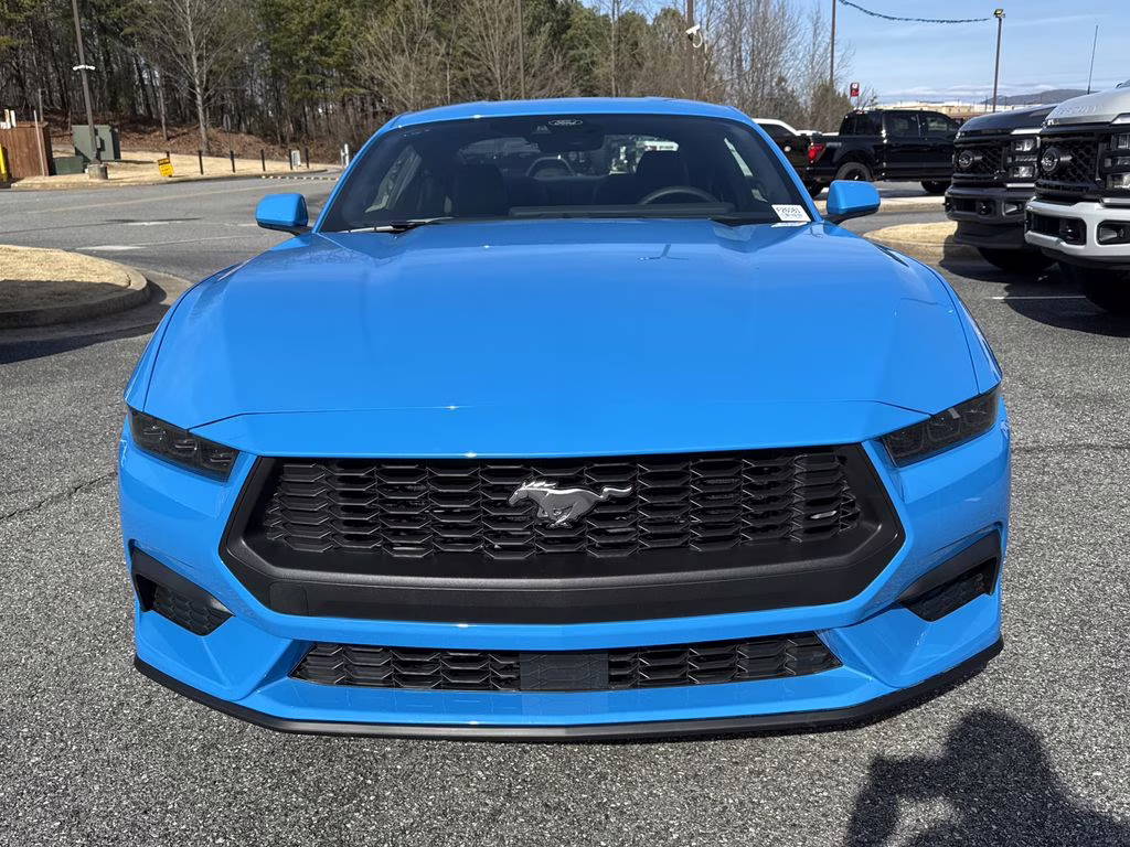 2026 Grabber Blue Metallic Ford Mustang EcoBoost Premium RWD Coupe