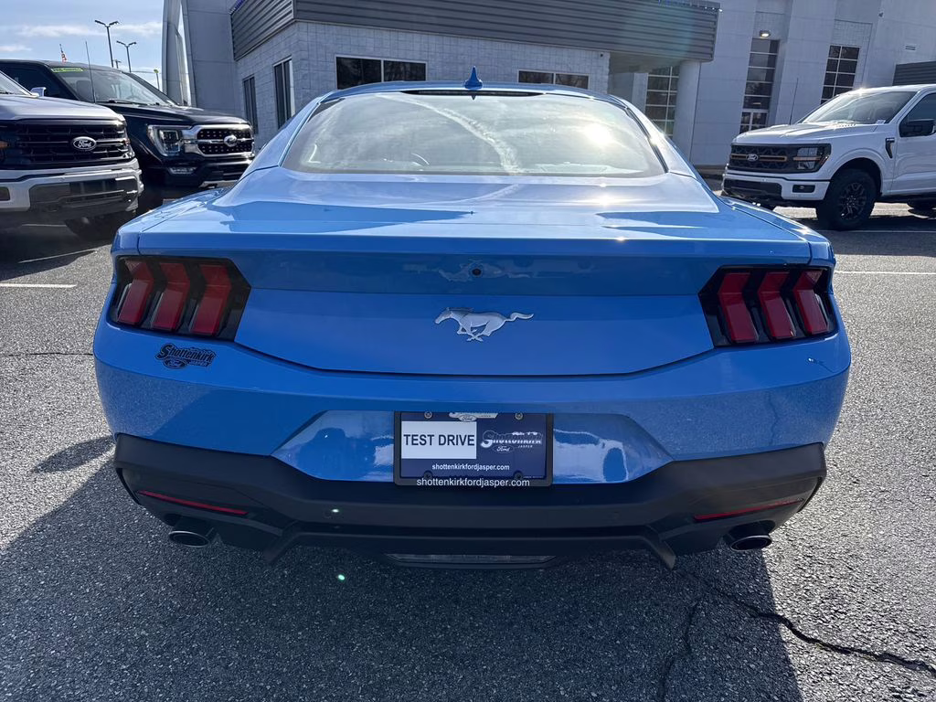 2026 Grabber Blue Metallic Ford Mustang EcoBoost Premium RWD Coupe