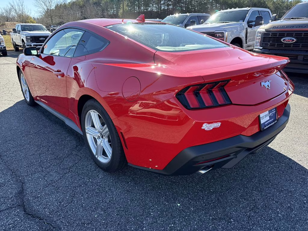 2026 Race Red Ford Mustang EcoBoost RWD Coupe