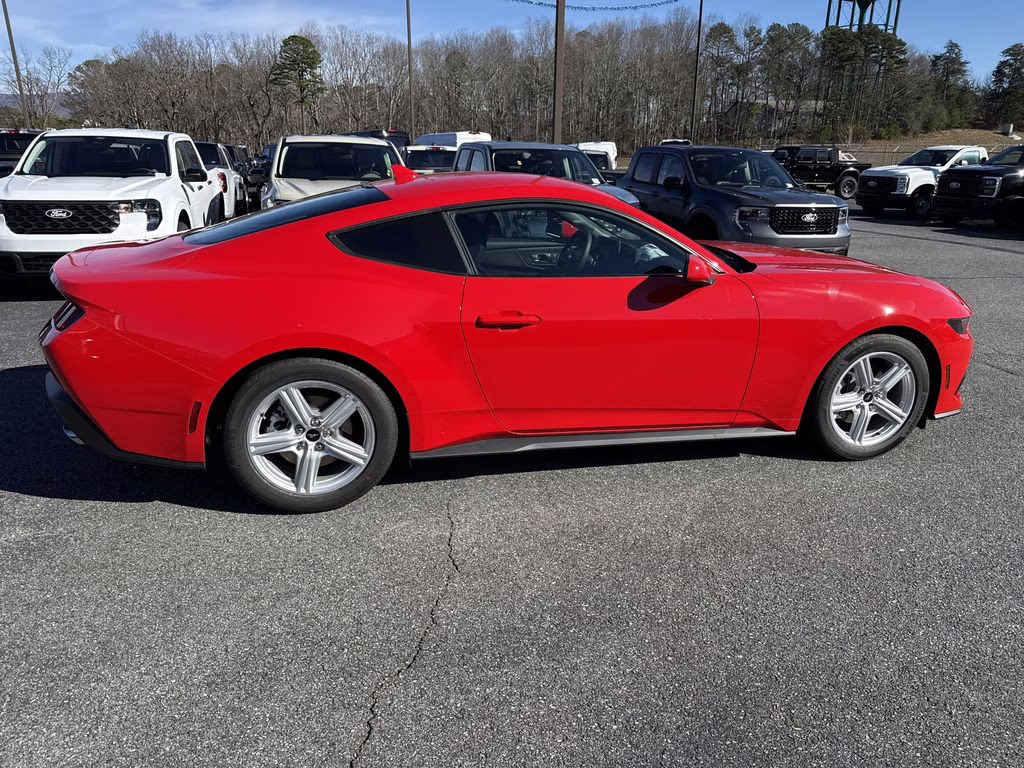 2026 Race Red Ford Mustang EcoBoost RWD Coupe