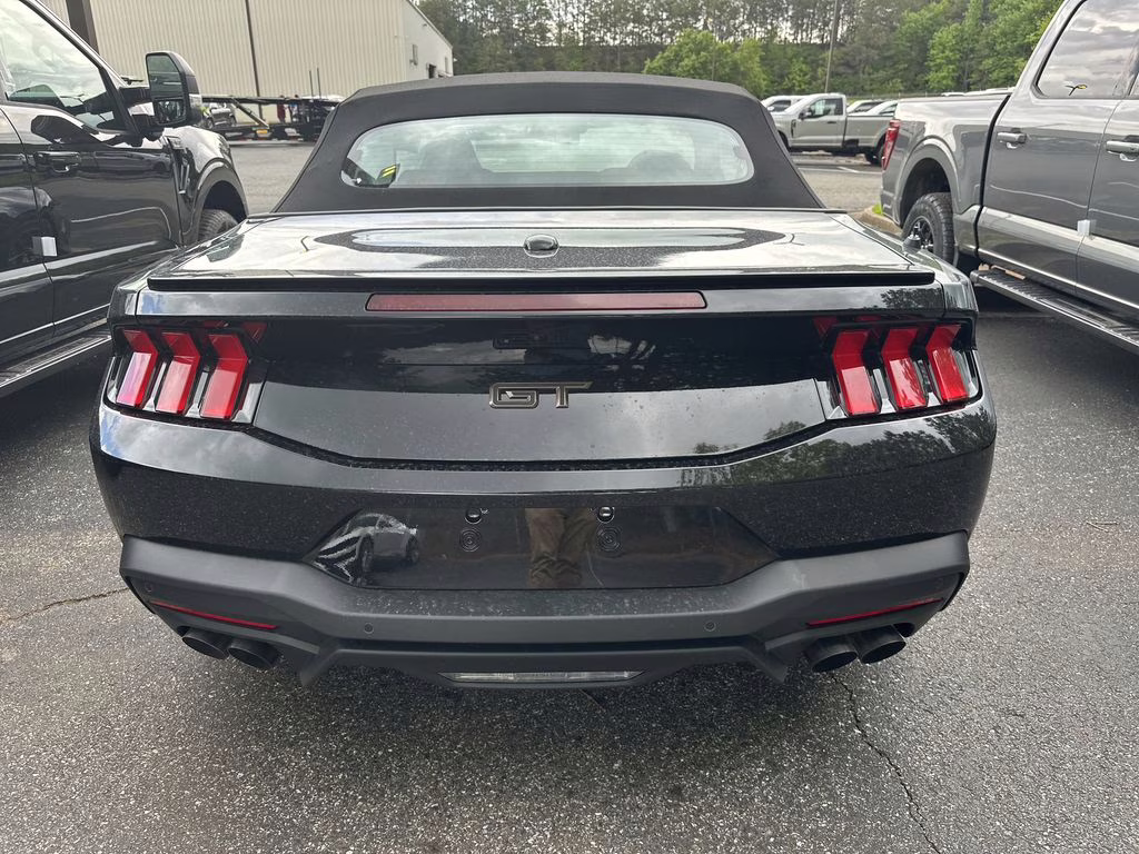 2025 Shadow Black Ford Mustang GT Premium RWD Convertible