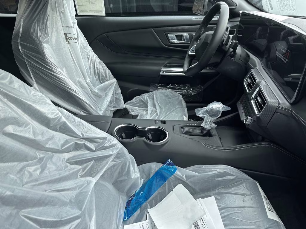 2025 Shadow Black Ford Mustang GT Premium RWD Convertible