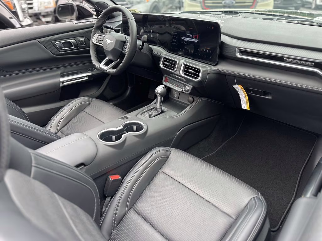 2025 Shadow Black Ford Mustang GT Premium RWD Convertible