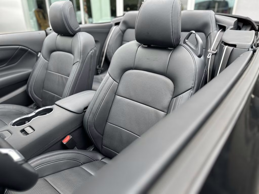 2025 Shadow Black Ford Mustang GT Premium RWD Convertible