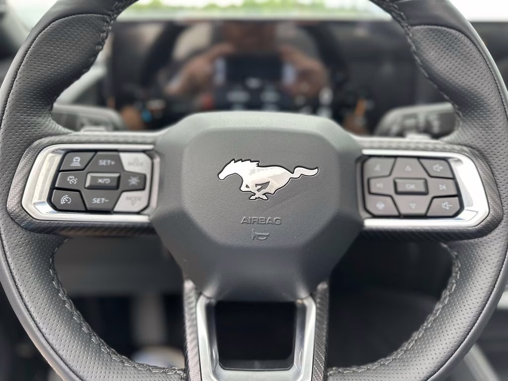 2025 Shadow Black Ford Mustang GT Premium RWD Convertible